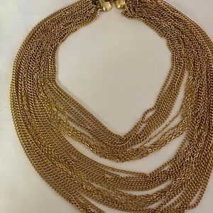 Women's gold costume jewelry
